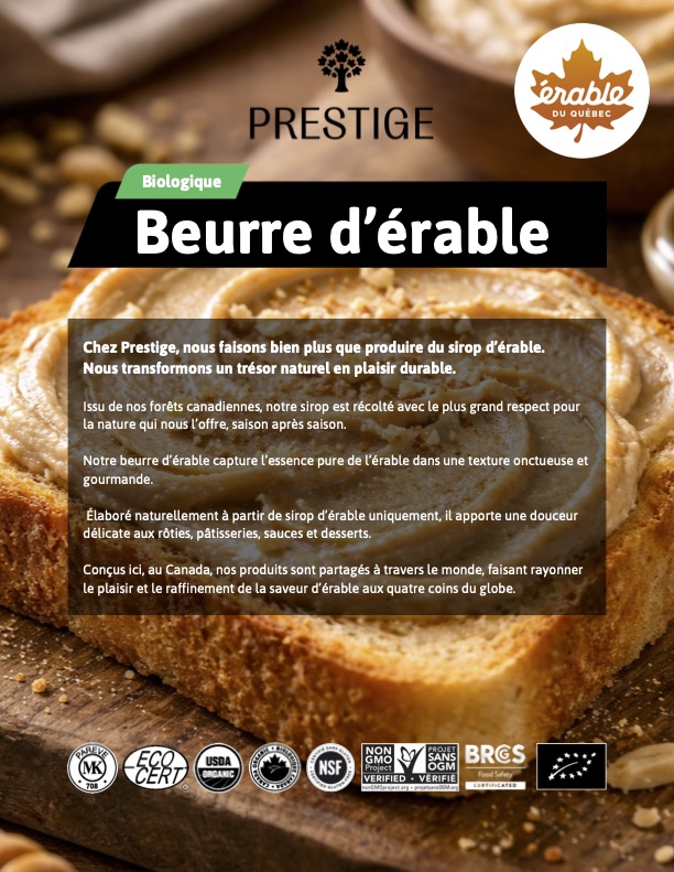 Beurre à l'érable